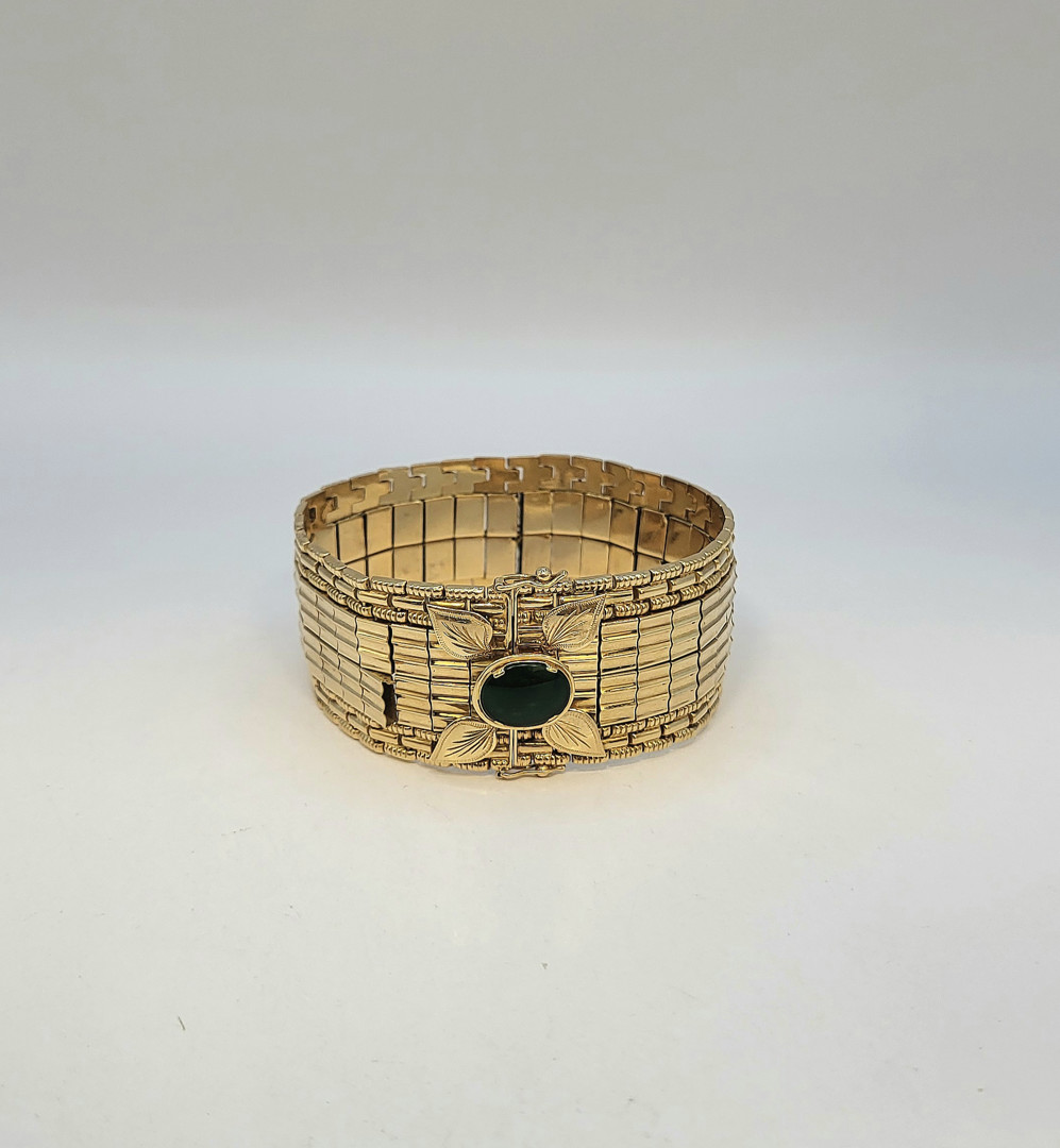 Bracciale oro pietra