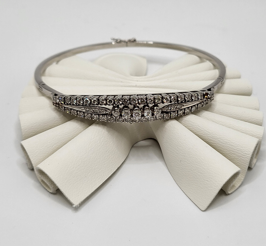 Bracciale oro diamantini