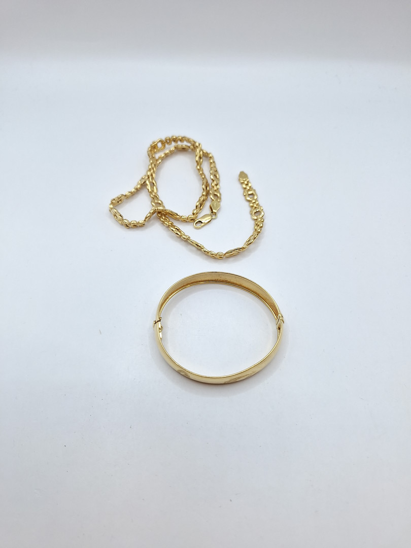Collana e bracciale oro 