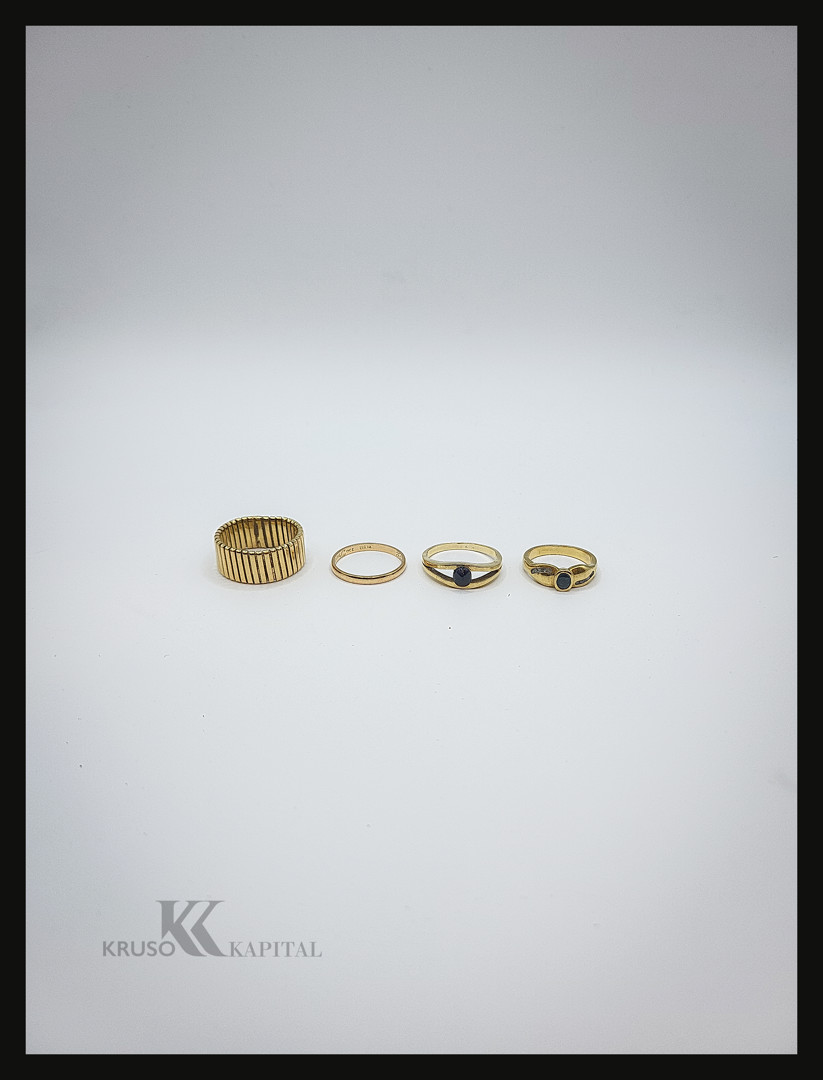 Anelli oro pietre