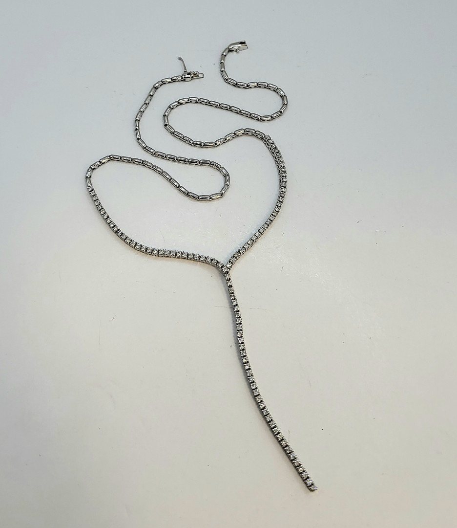 Collana oro diamanti 