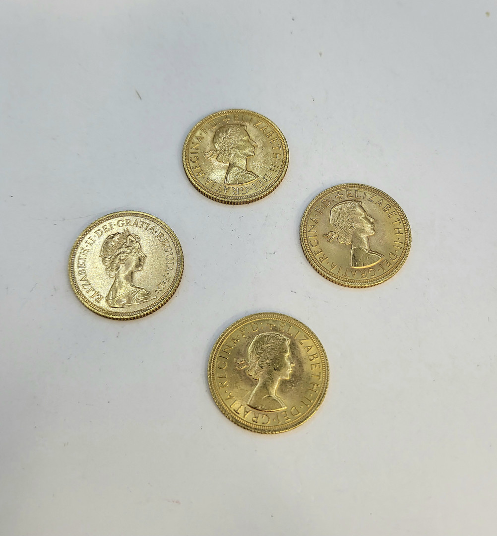 Quattro sterline oro 