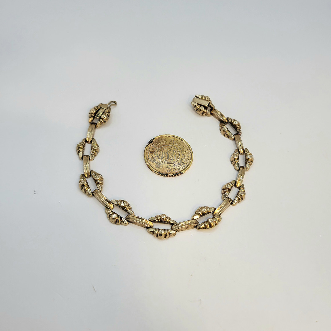 Bracciale oro medaglia oro