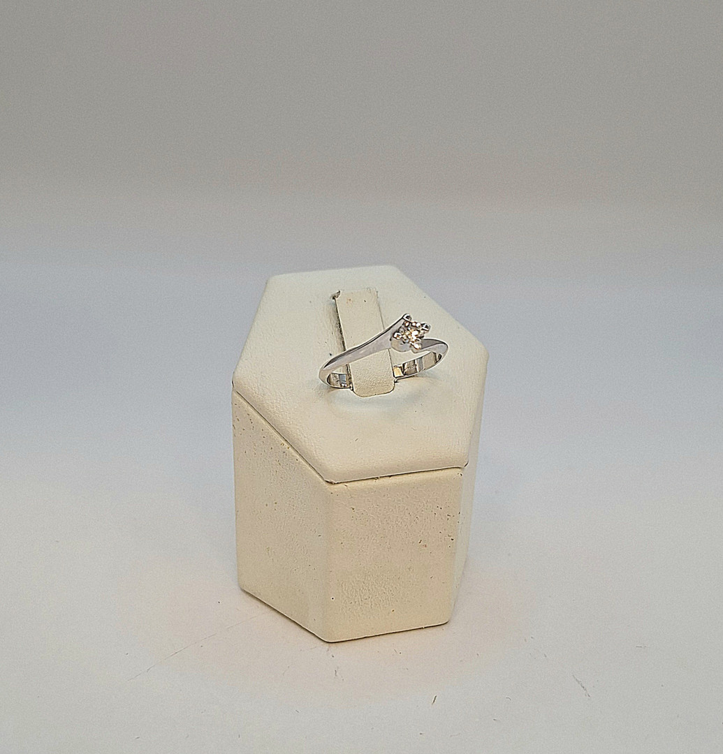Anello oro diamante