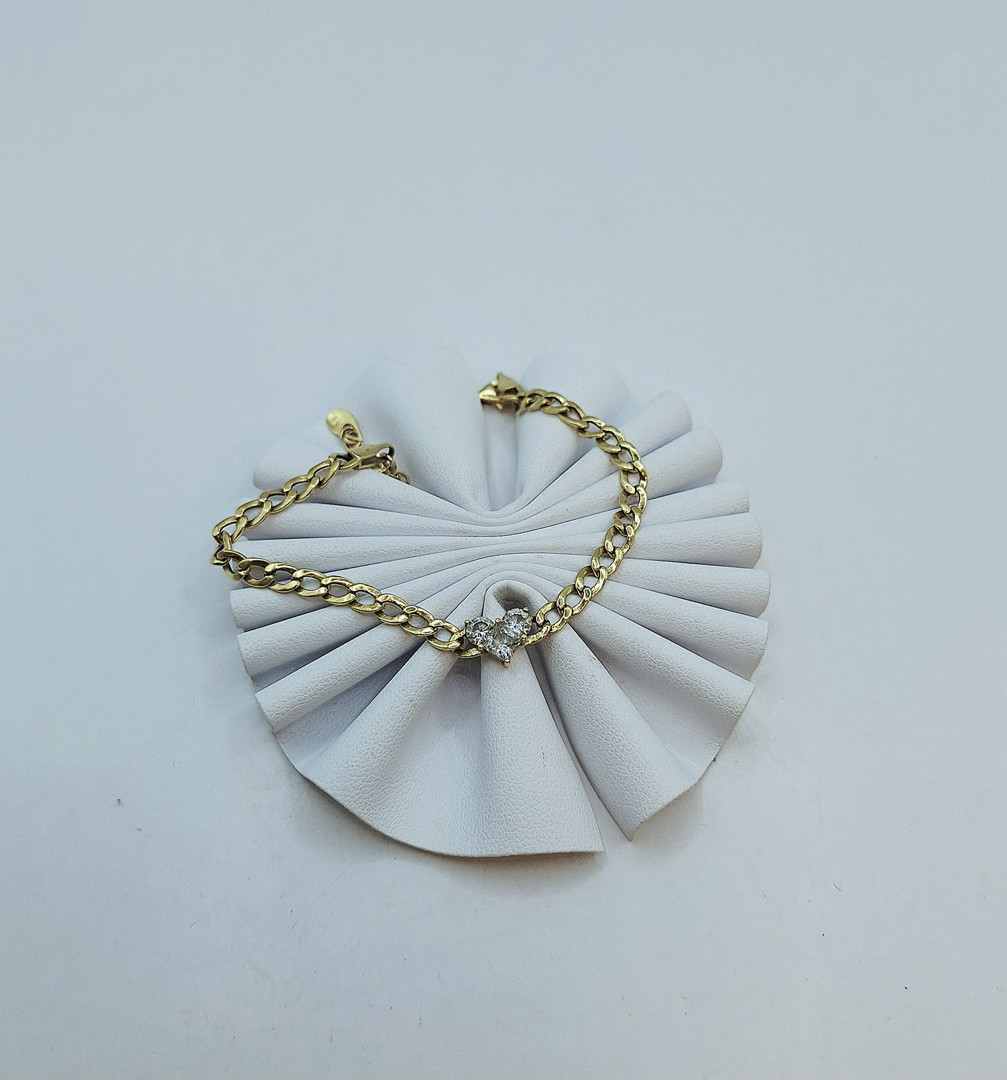 Bracciale oro pietre