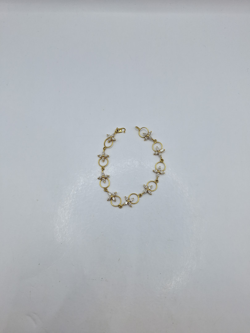 Bracciale oro pietre