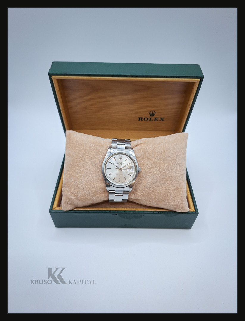 Orologio acciaio Rolex Date