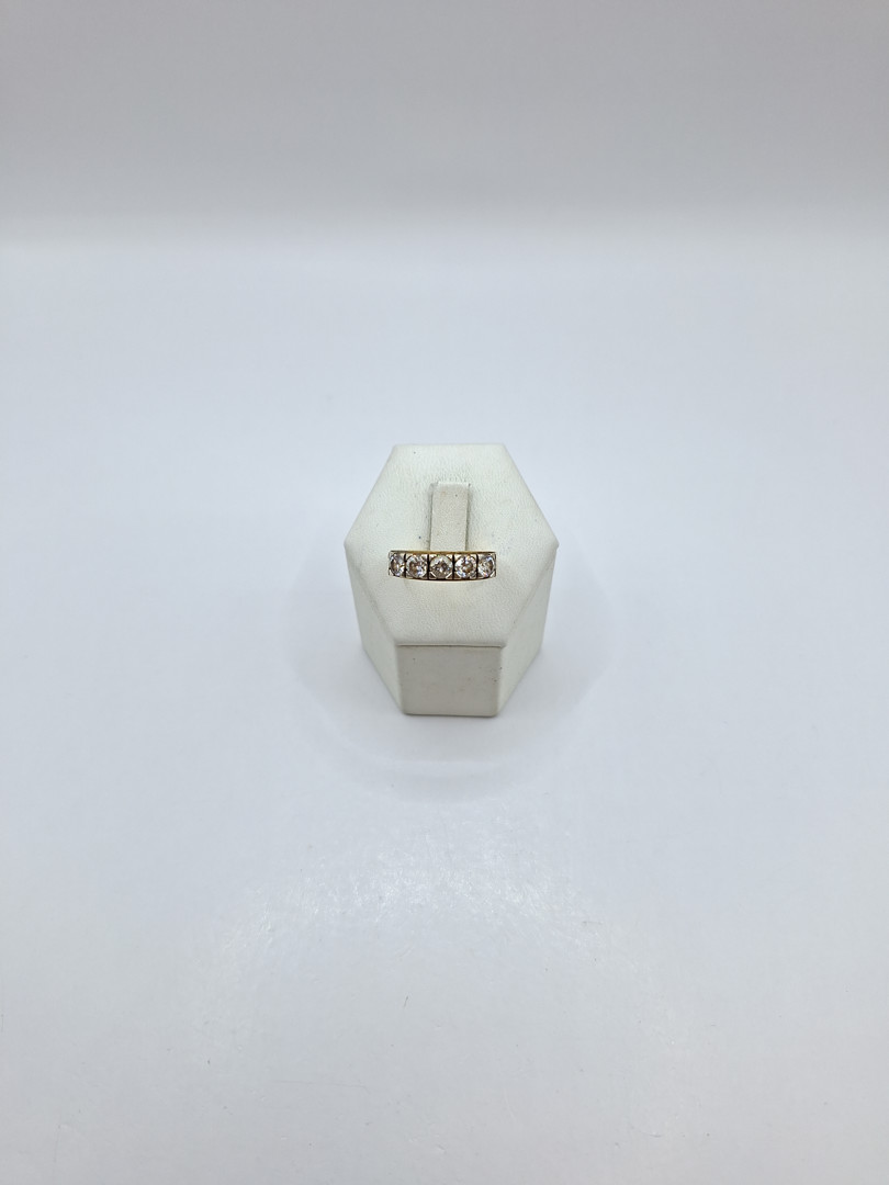 Anello oro diamanti 
