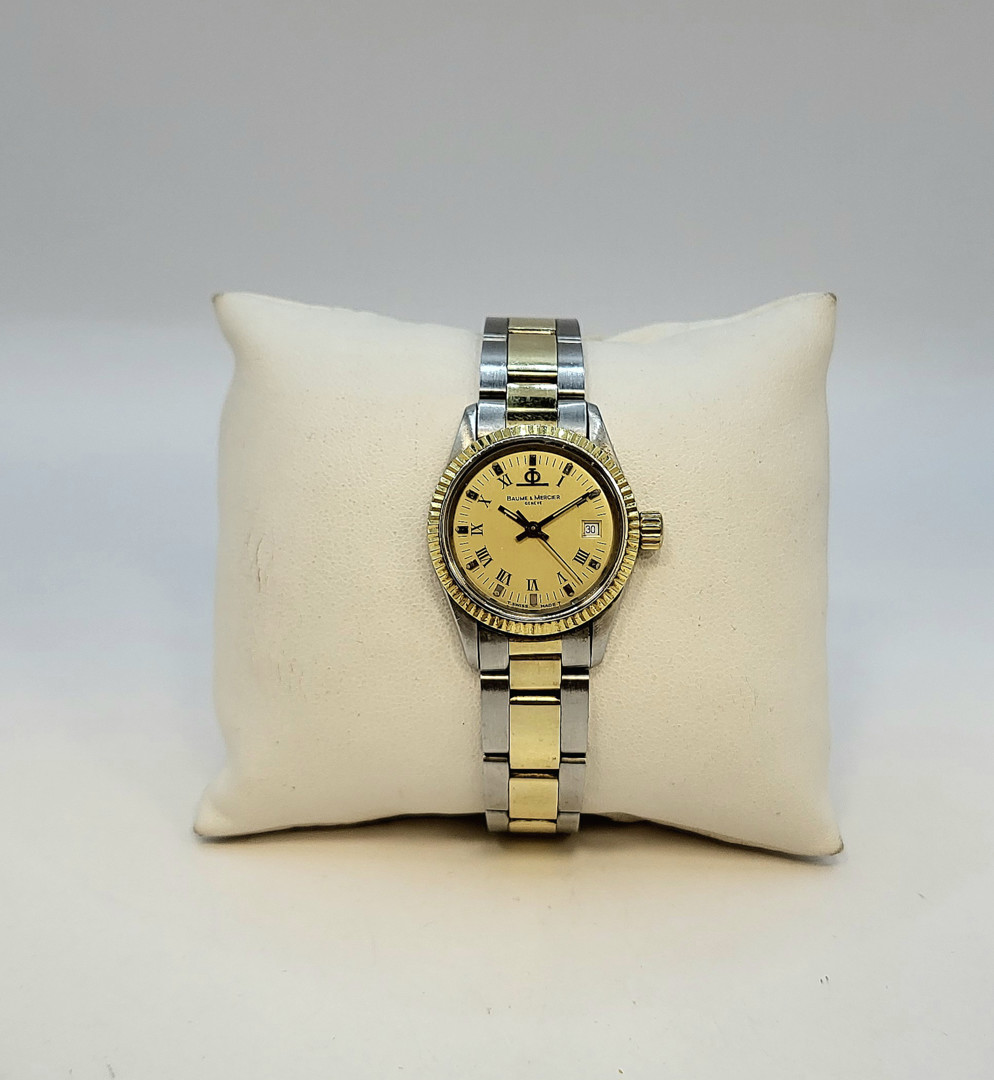 Orologio acciaio e oro Baume & Mercier