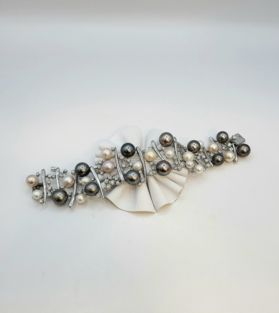 Bracciale oro diamanti
