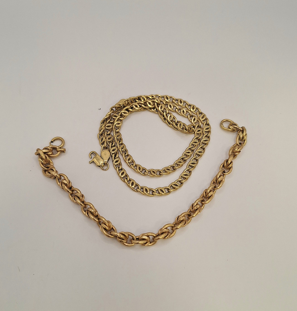 Bracciale e collana oro 