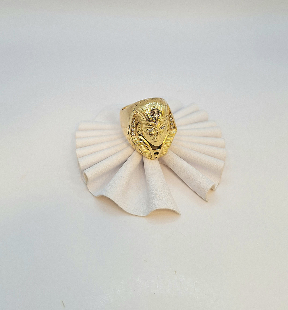 Anello oro diamantini