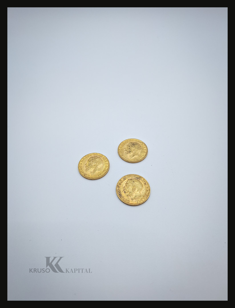 Tre sterline oro 