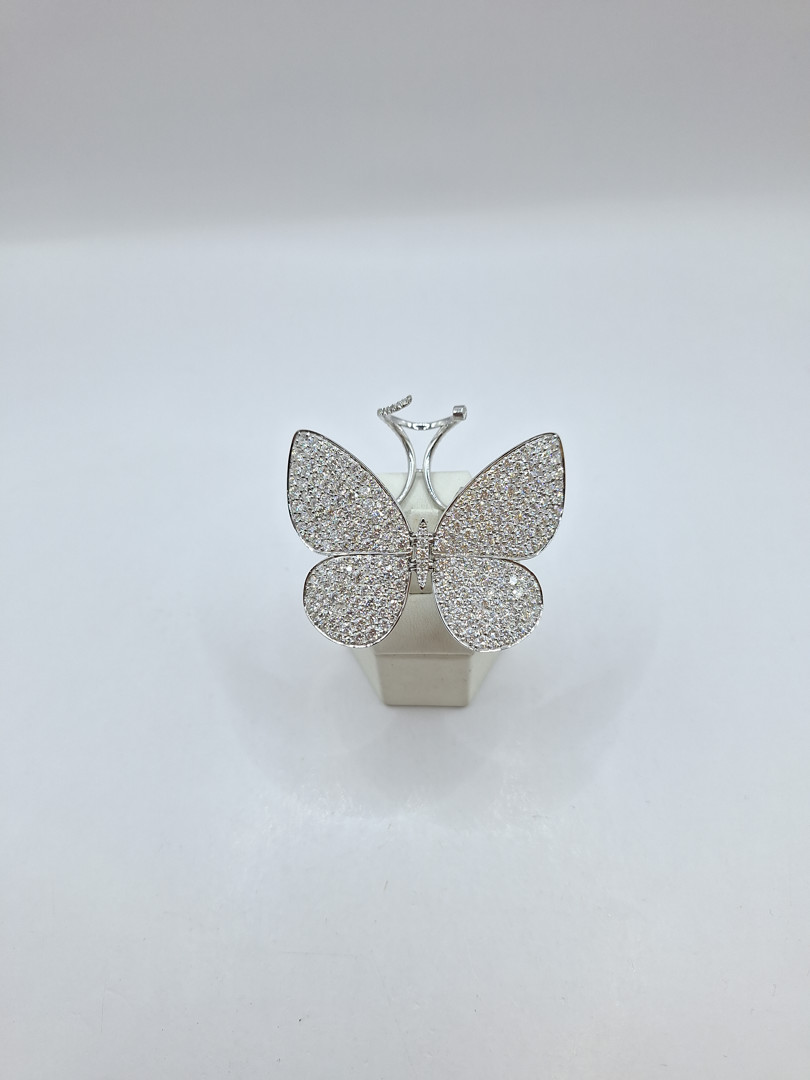 Anello oro diamanti