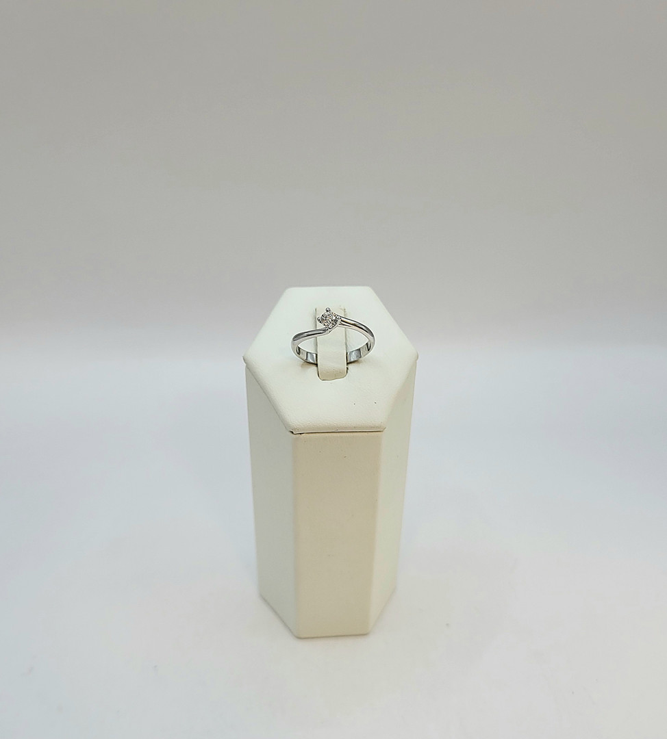 Anello oro diamantino