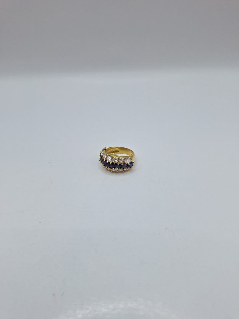 Anello oro pietre