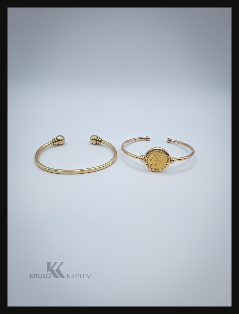 Due bracciali oro 