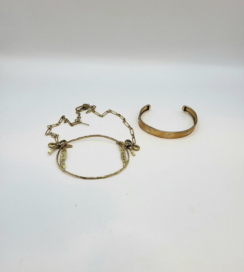 Bracciale e collana oro 