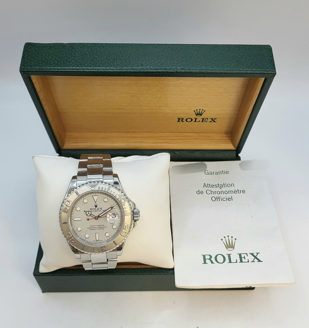 Orologio Rolex Yacht Master acciaio