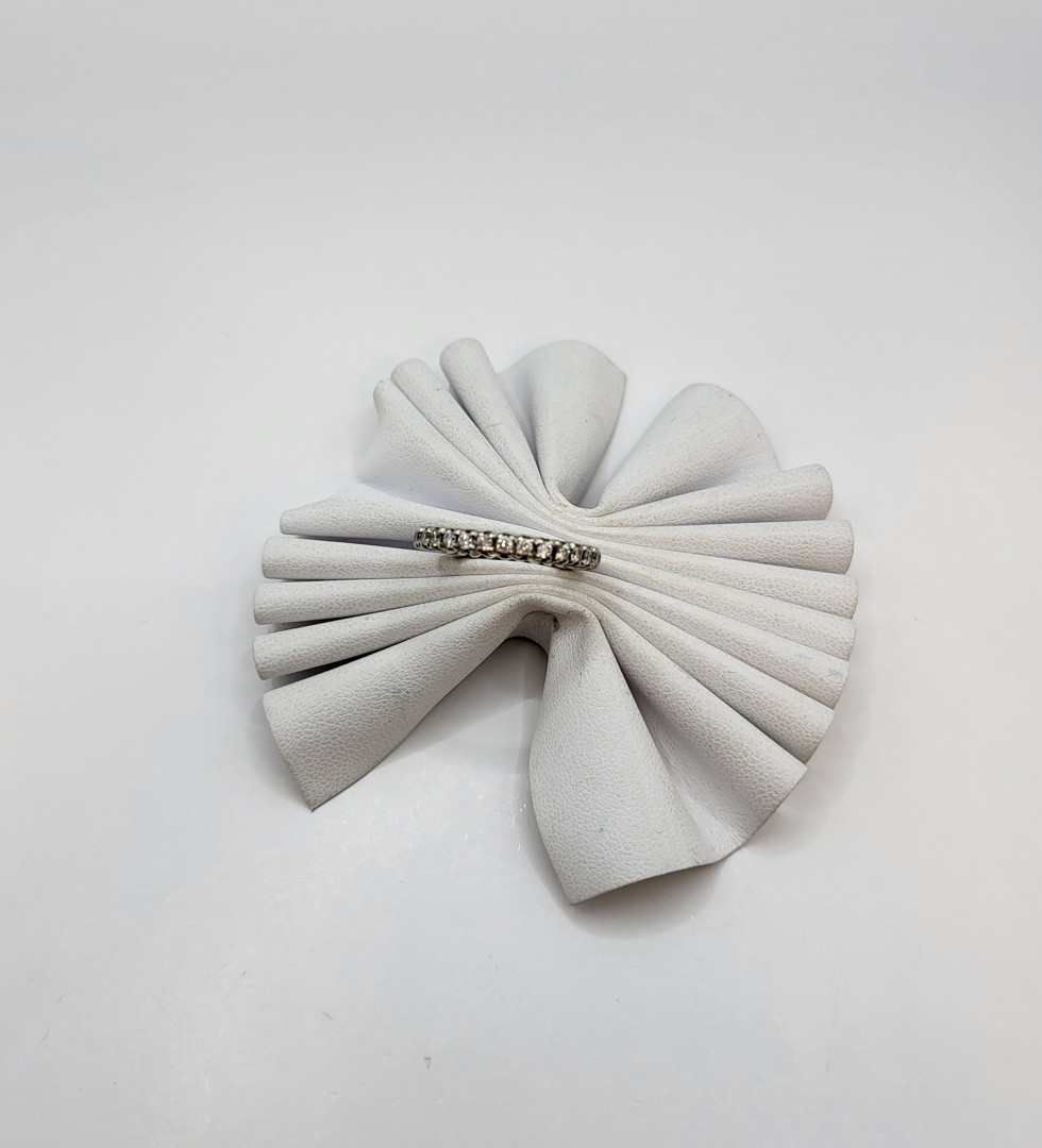 Anello oro diamantini