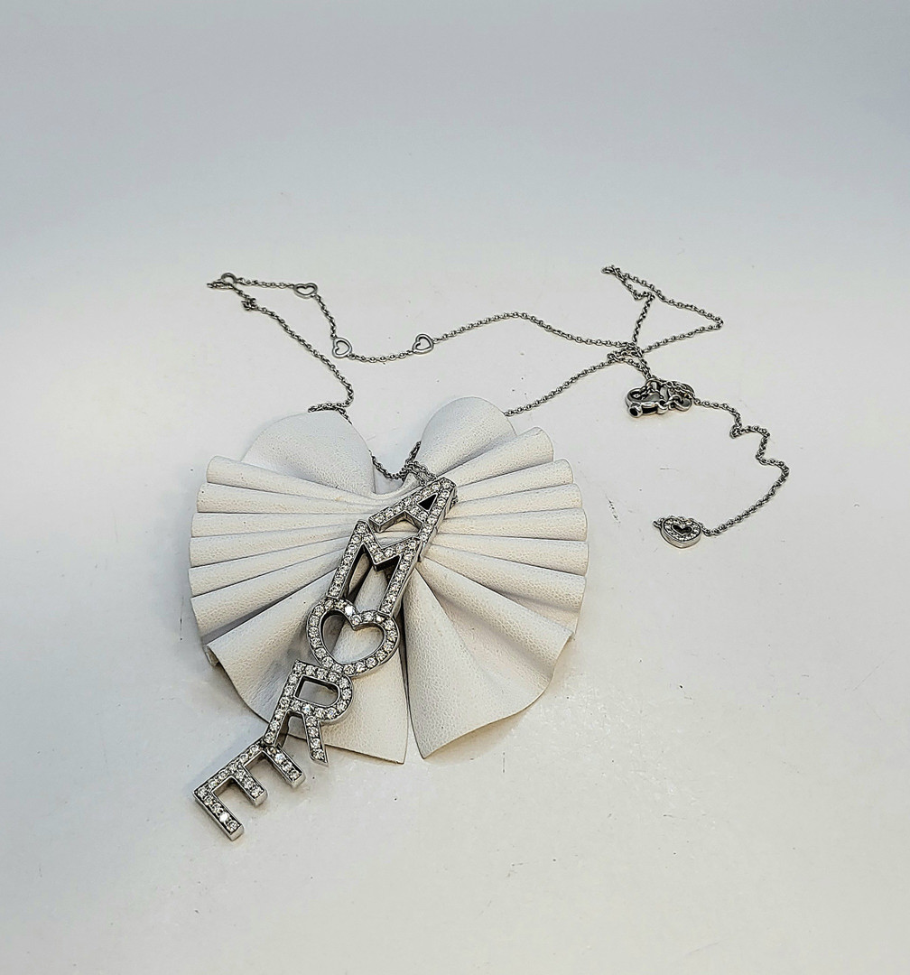 Collana a firma Pasquale Bruni oro diamanti