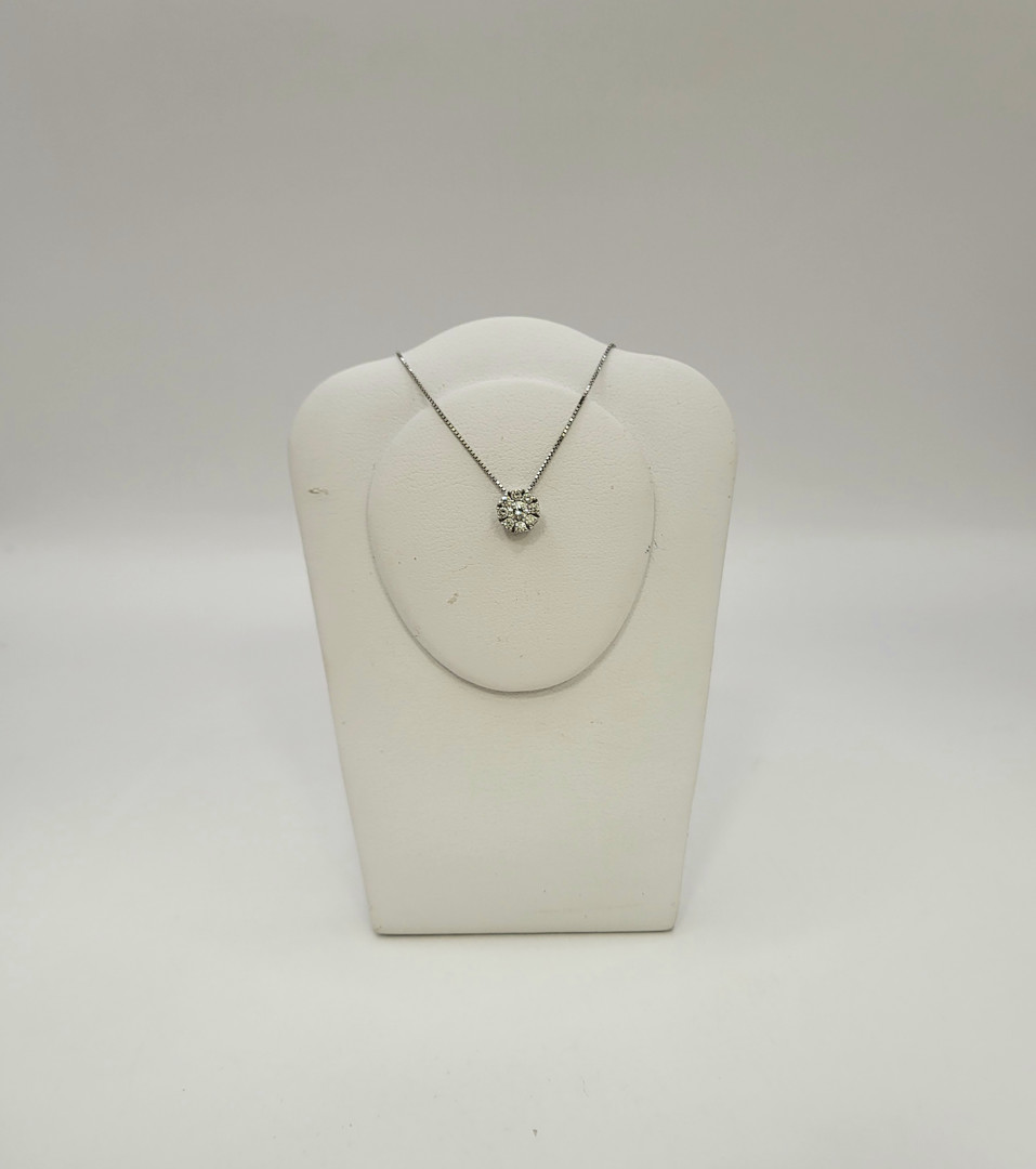 Catenina oro diamantini