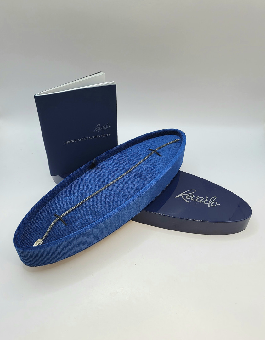 Bracciale a firma Recarlo oro diamanti 