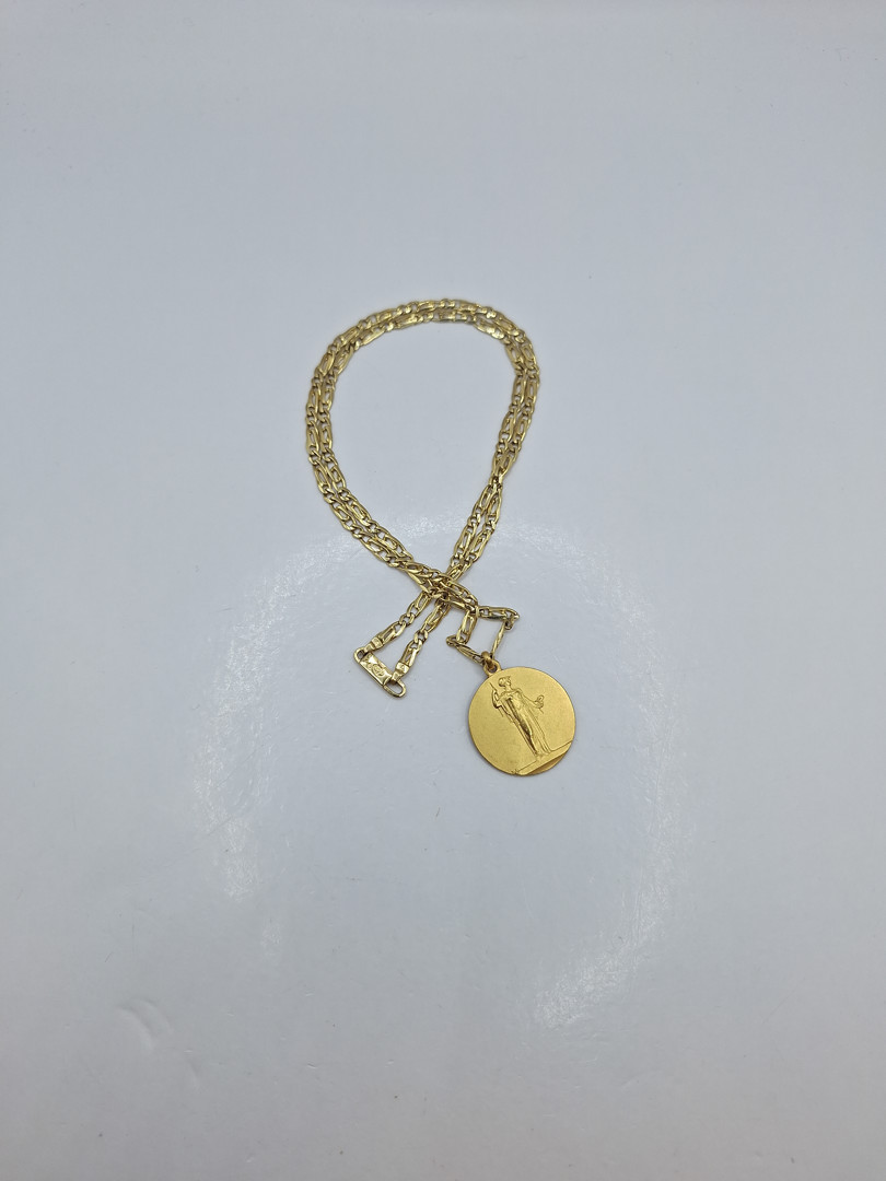 Collana ciondolo oro