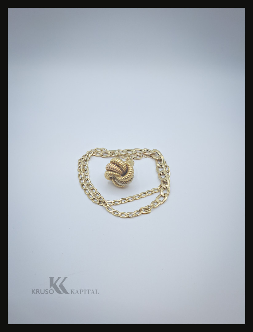 Collana e anello oro 