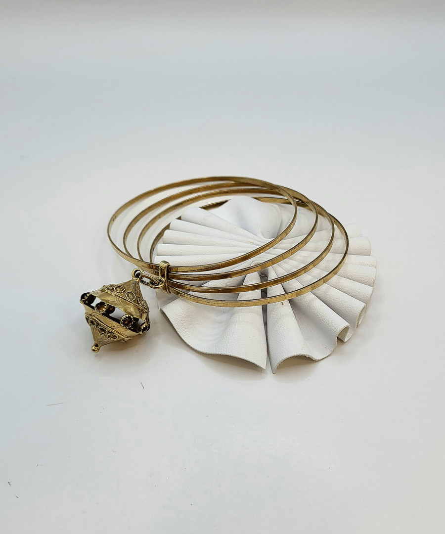 Bracciale oro pietre