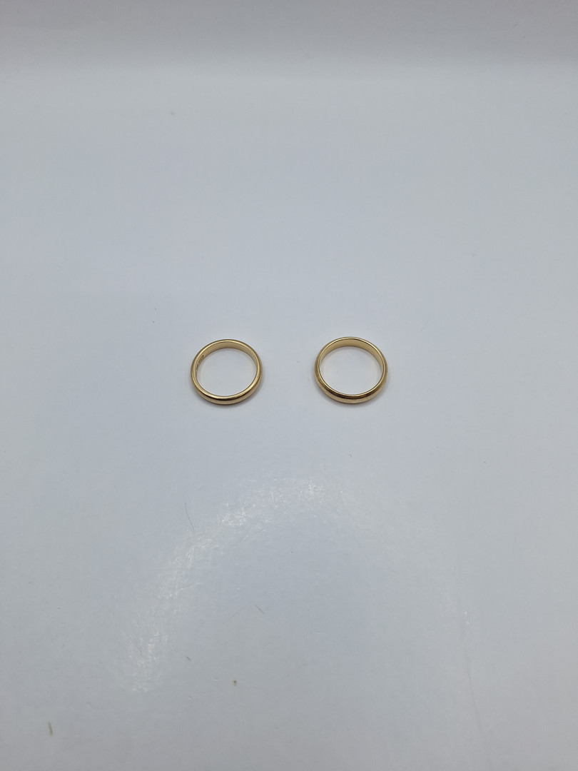 Due anelli oro 
