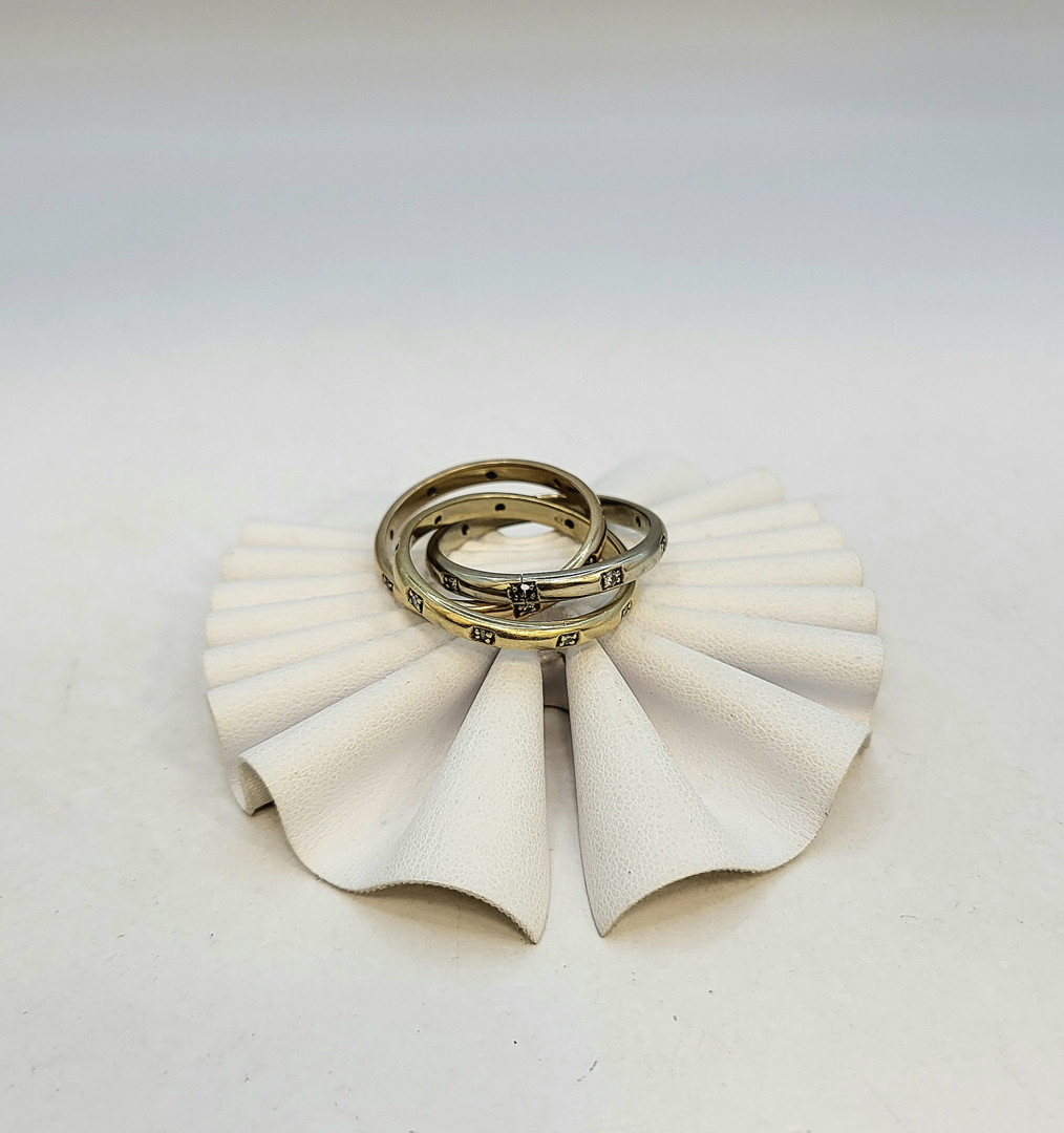 Anello oro diamantini