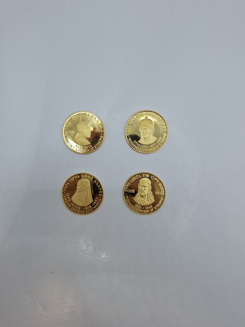 Quattro monete oro 