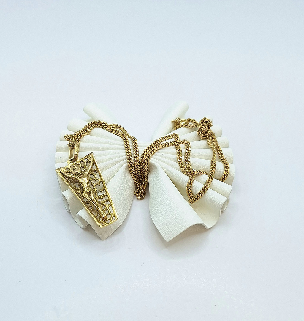 Collana ciondolo oro