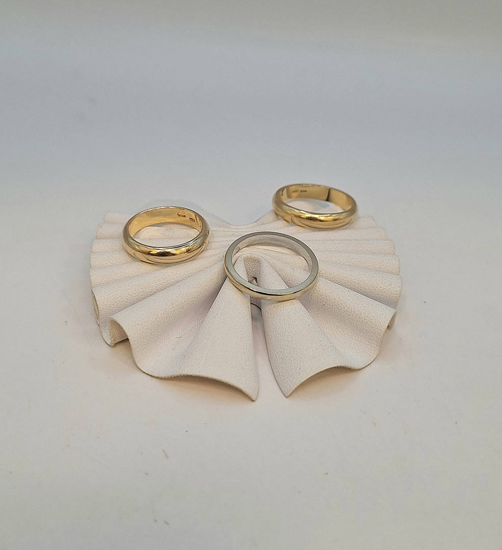 Tre anelli oro