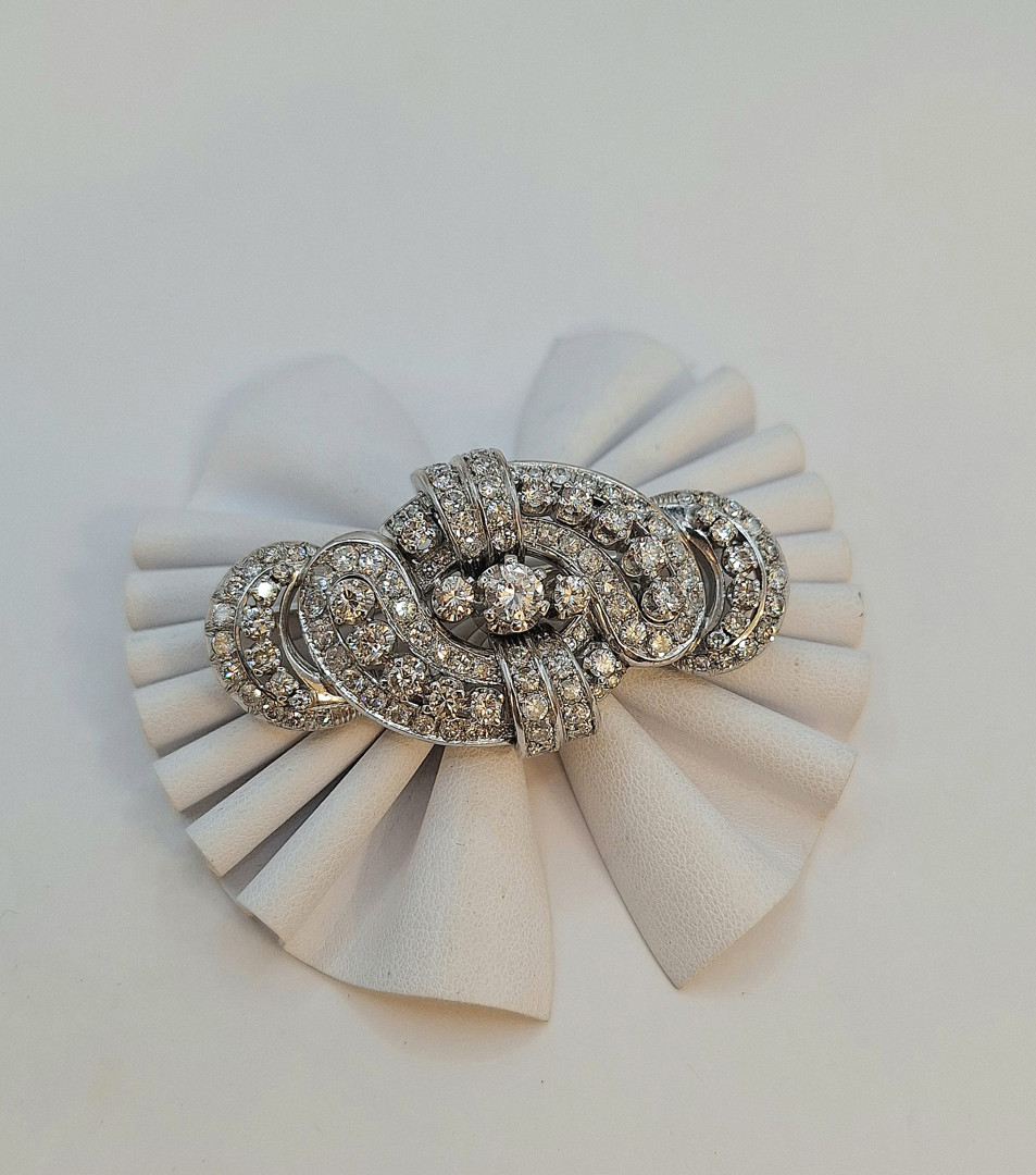 Spilla oro diamanti