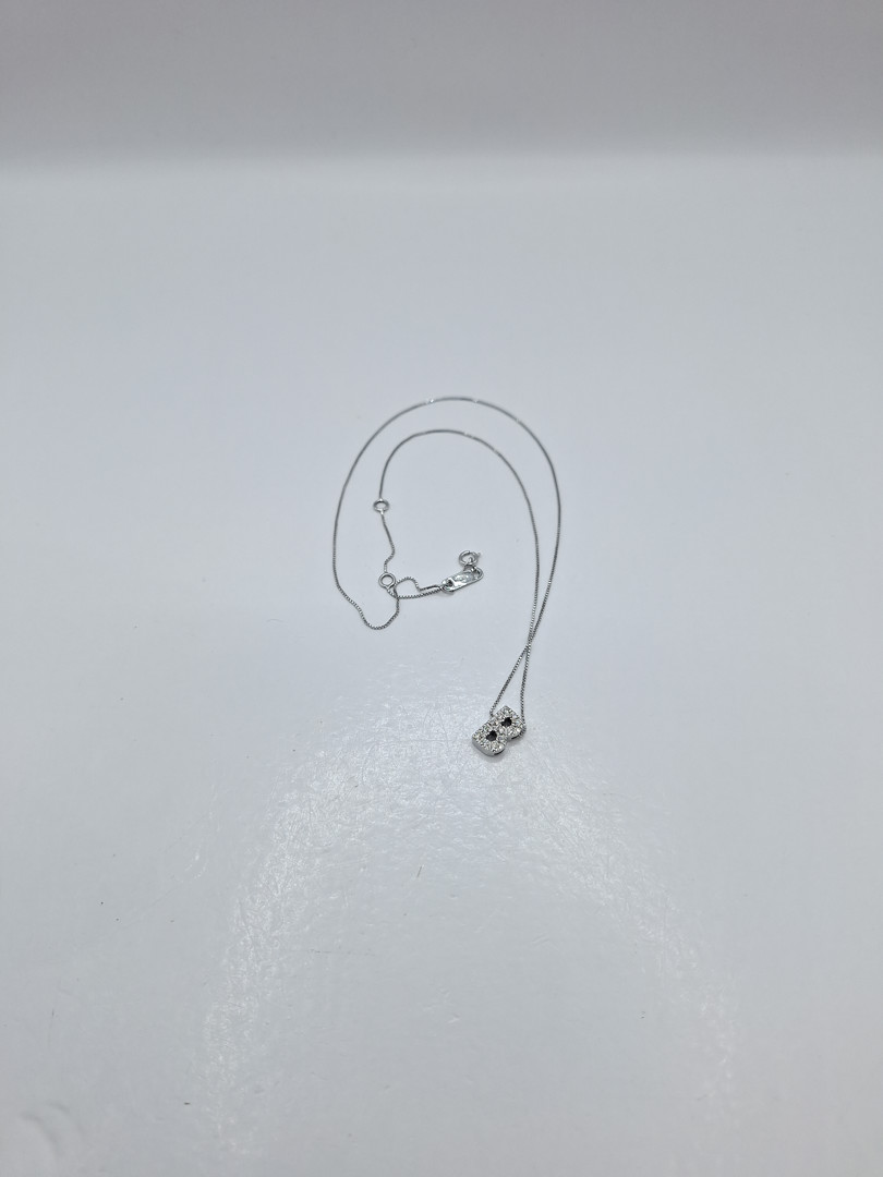 Collana oro diamantini
