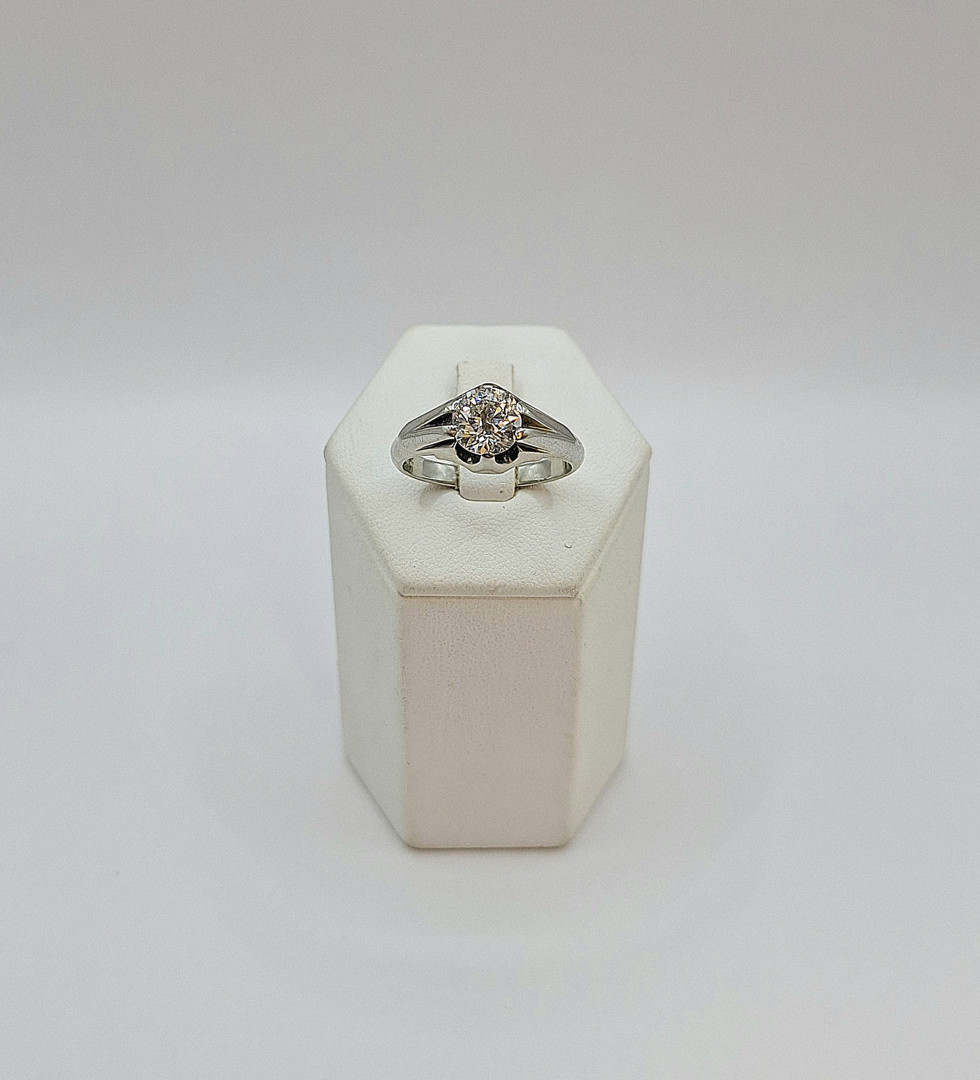 Anello oro diamante