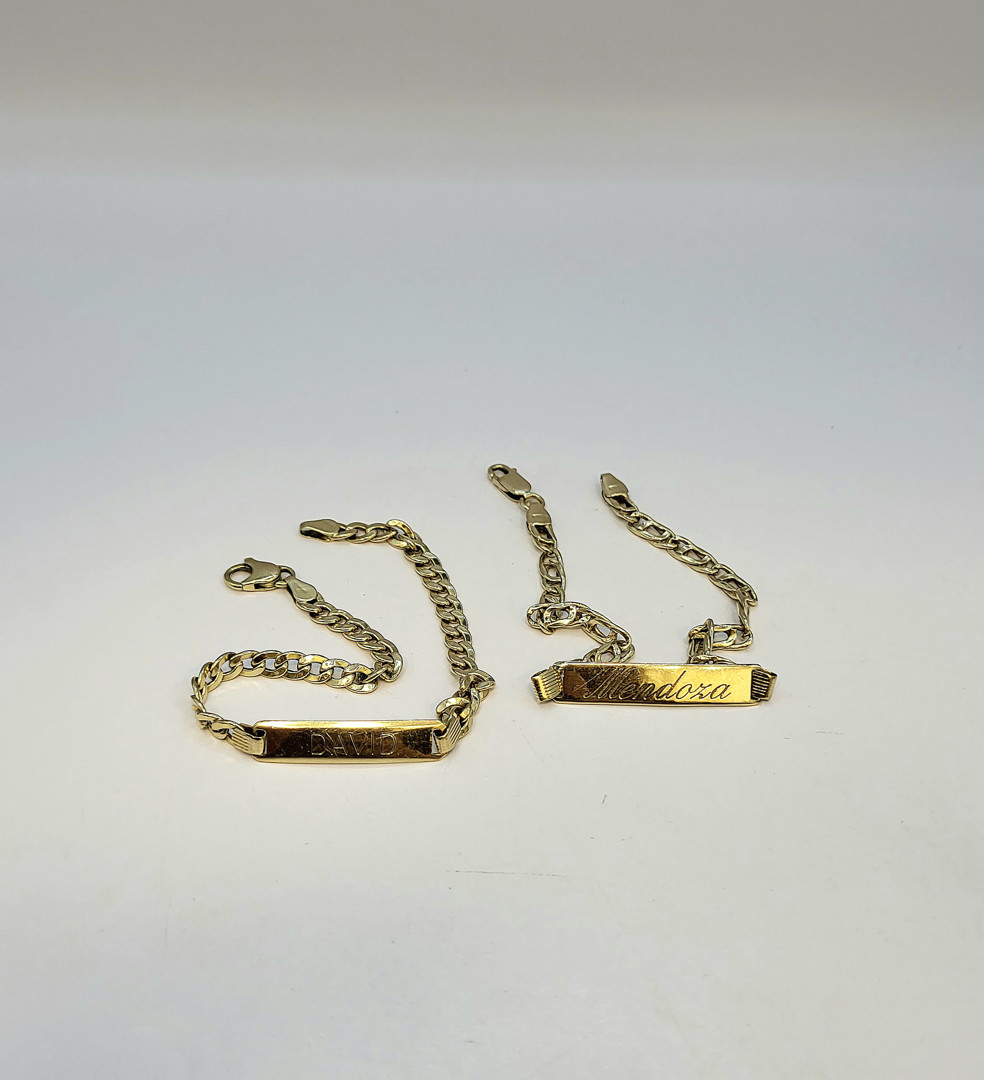 Due bracciali oro