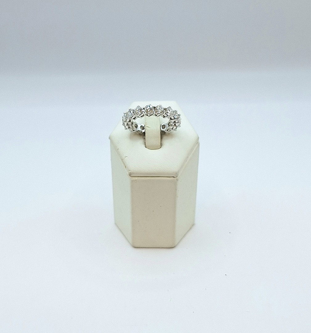 Anello oro diamanti 